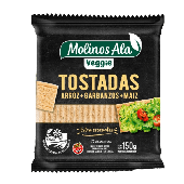 Tostadas Veggies de Arroz y Garbanzo Molinos Ala 150 g