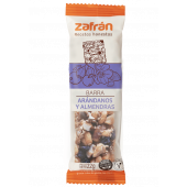 Barra de Arándanos y Almendras Veganas Sin TACC Zafrán 22 gr.