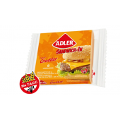 Queso en Fetas Cheddar Adler 144gr