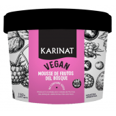 Helado Vegan Mousse Frutos del Bosque KARINAT 120 gr