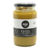 Pasta de maní sin agregado de azúcar, no tiene sodio. Contiene certificación Kosher.
