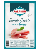 Jamon Cocido en Fetas Finas Paladini 200 gr