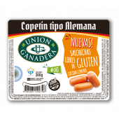 Salchicha Copetín c/piel Unión Ganadera x300 grs