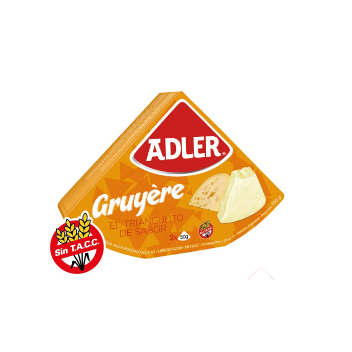 Queso Gruyere Adler 100gr