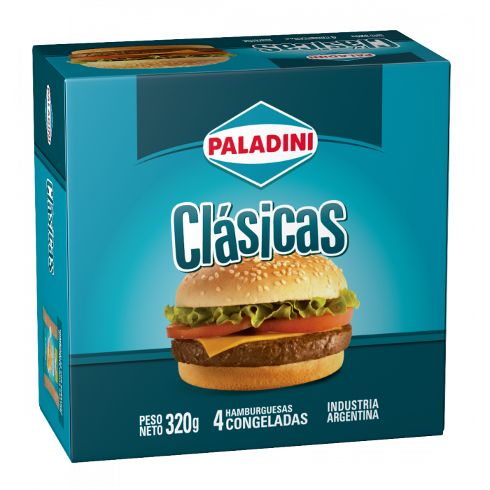 Hamburguesas Clasicas Paladini x 4U