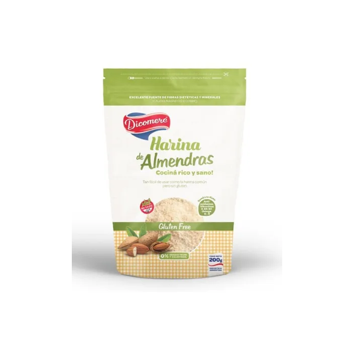 Harina de almendras sin TACC Dicomere x 200 gr