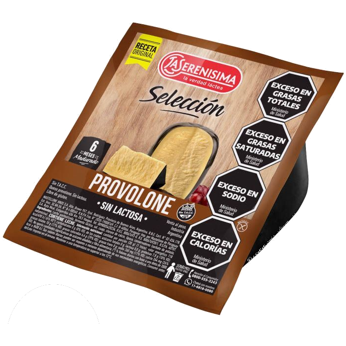 Queso La Serenisima Provolone sin Lactosa 300 gr