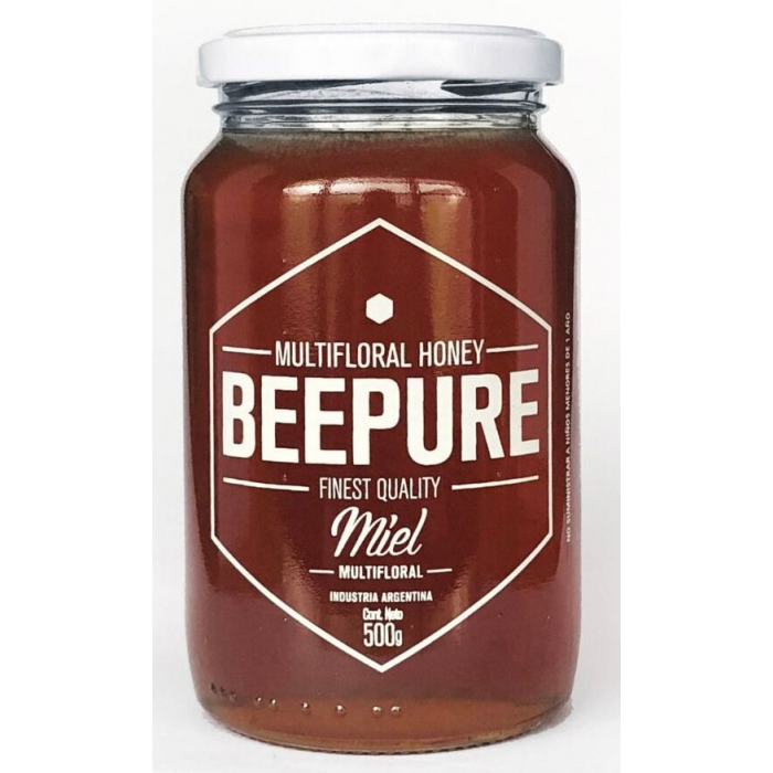 Miel Líquida Multifloral Beepure 500 gr