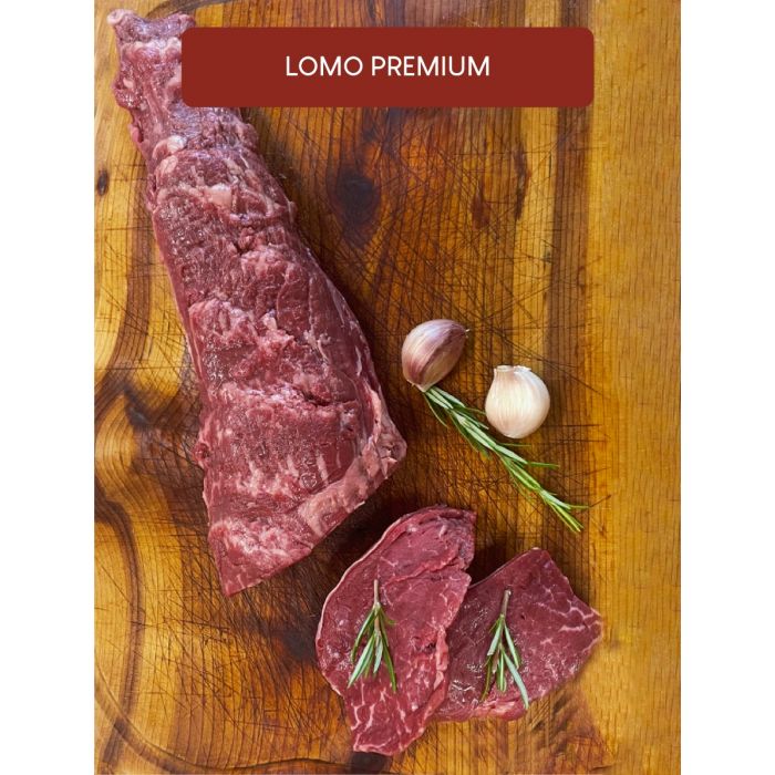 Lomo premium Congelado envasado al vacío.  Canavesi 1.8 kg aprox