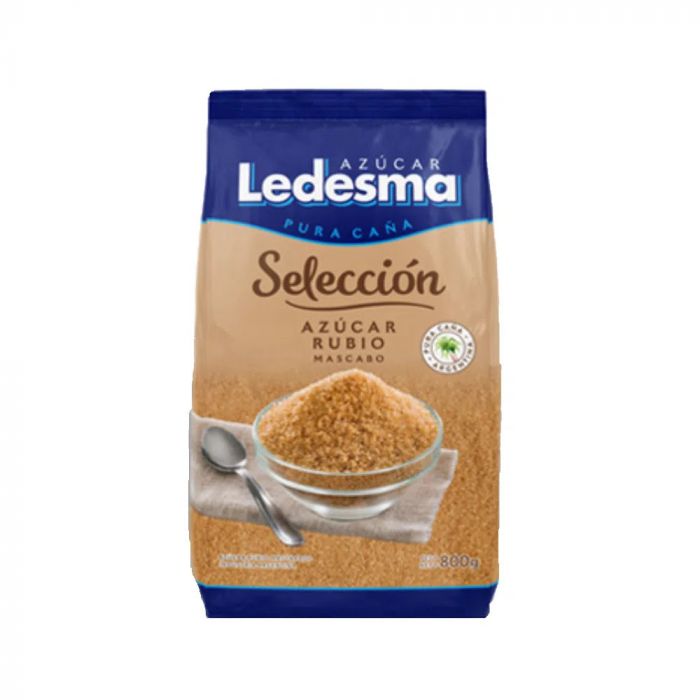 Azúcar Ledesma Rubia Mascabo 800gr