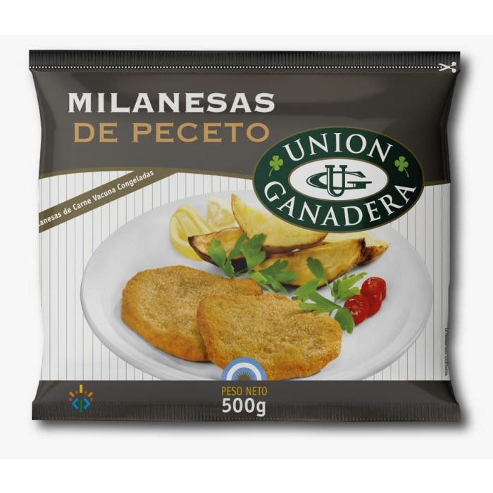 Milanesa de Peceto Union Ganadera 500gr.
