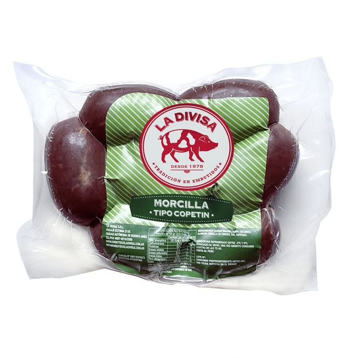 Morcilla Copetin La Divisa 400 gr