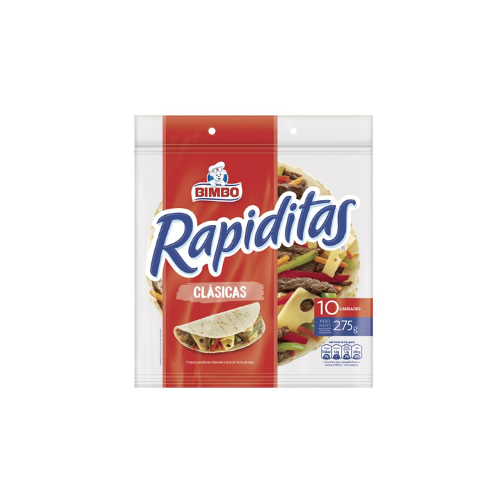 Rapiditas Clásicas 10u Bimbo 275 gr